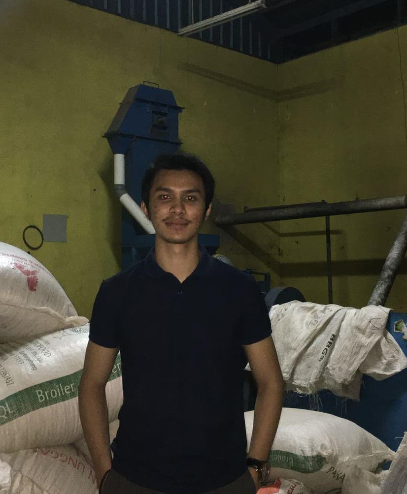 Close-up of Arabica coffee beans